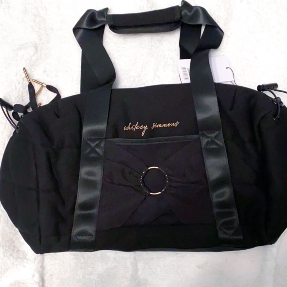 Whitney Simmons Gymshark Holdall Gym Bag Black